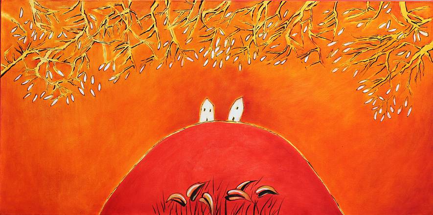 Rosso giorno e notte - mostra personale di gianni mantovani
